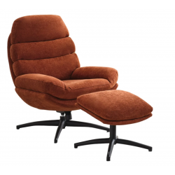 Clarkson Swivel Chair & Footsool